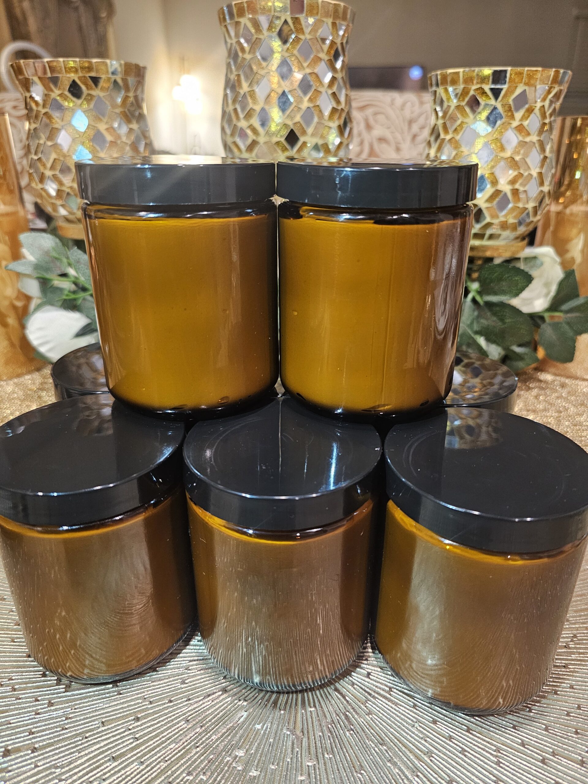 Saffron Infused Body Butter (Unscented) 8oz - Image 2