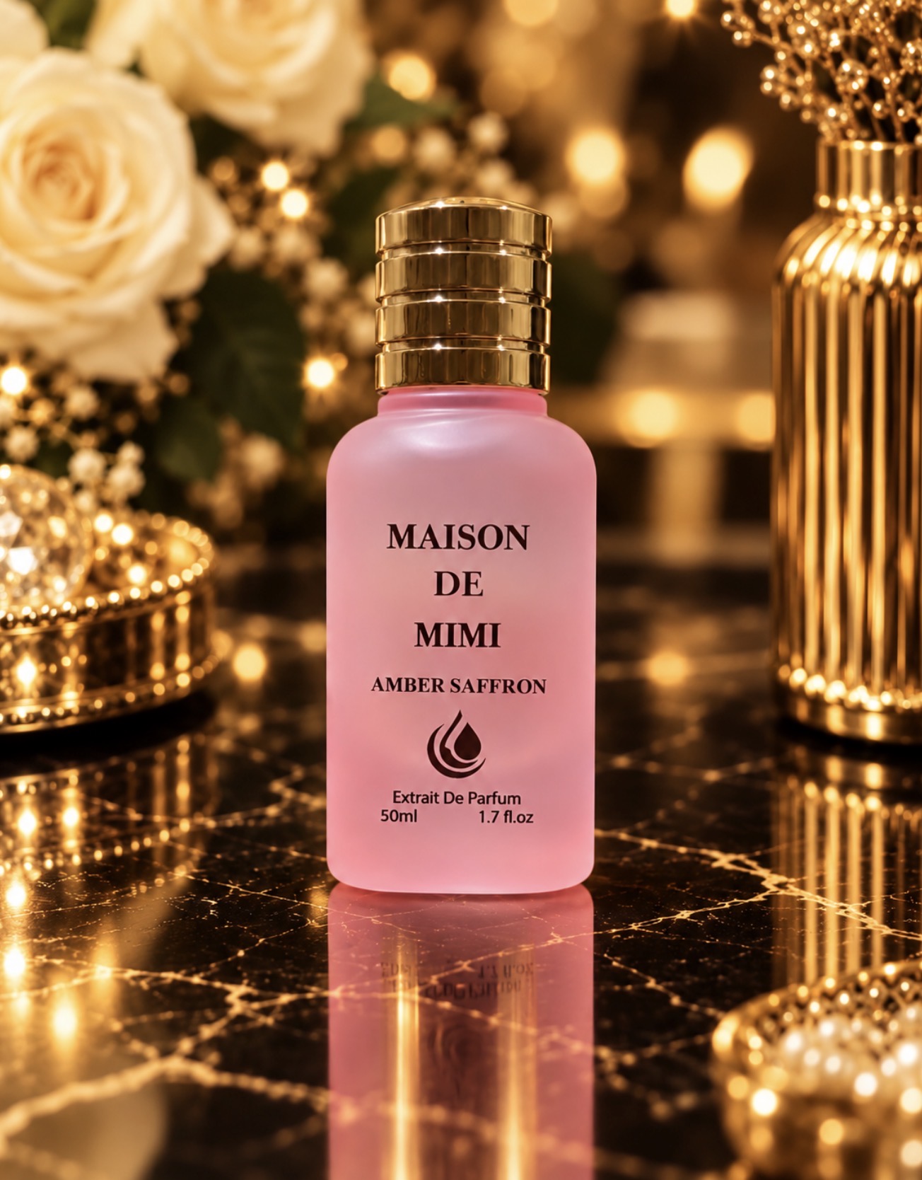 Amber Saffron – 50ml Luxury Extrait de Parfum